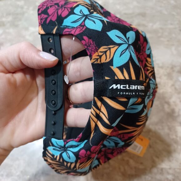 New Era McLaren F1 Racing Miami GP Lando Norris Floral Cap Limited Edition Hat - Picture 11 of 12